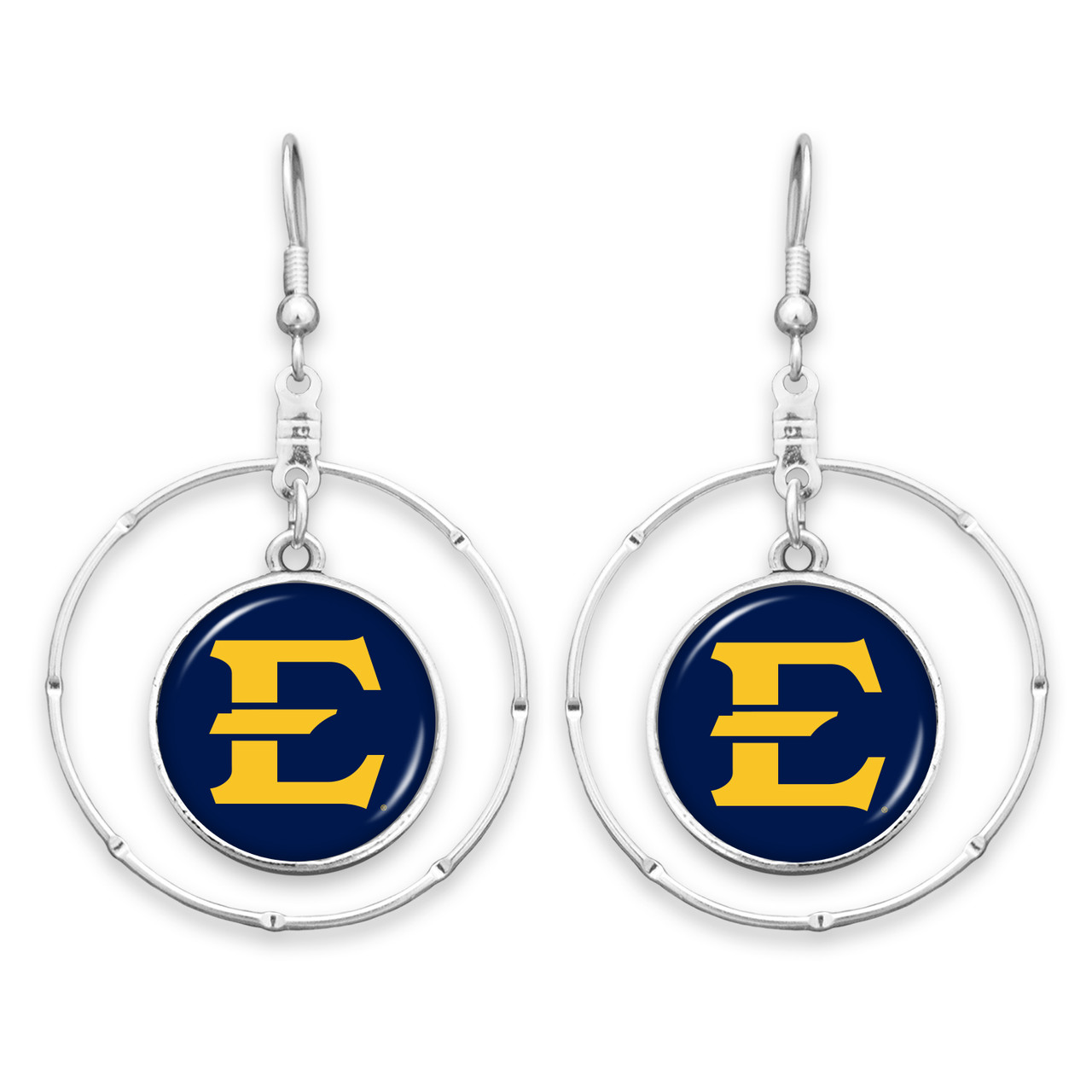 East Tennessee State Buccaneers Earrings- Campus Chic