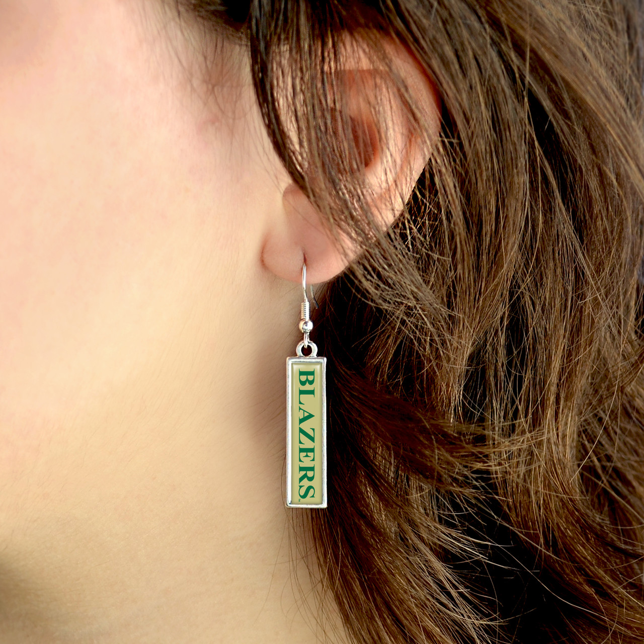 Alabama-Birmingham Blazers Earrings- Triple Charm