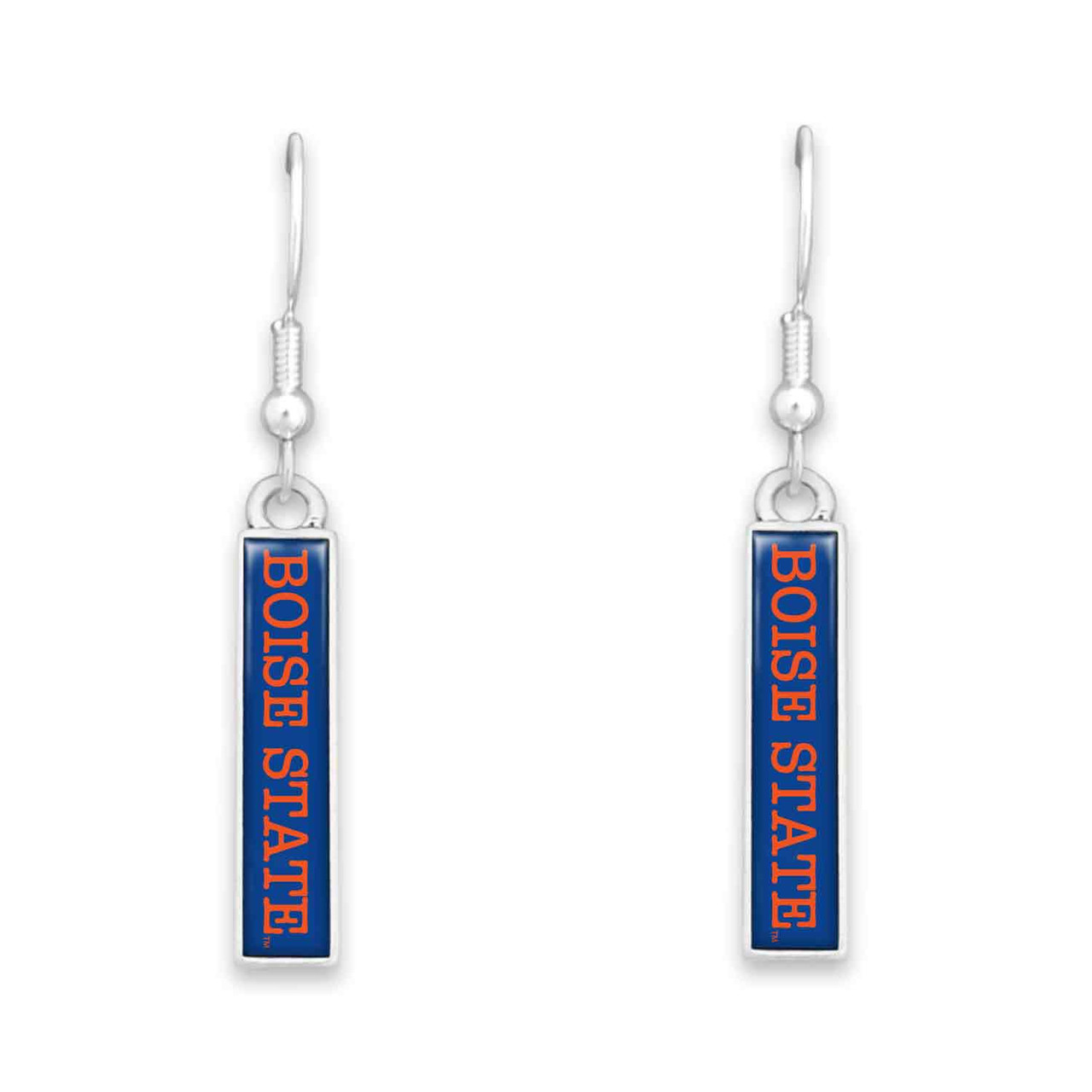 Boise State Broncos Earrings- Nameplate