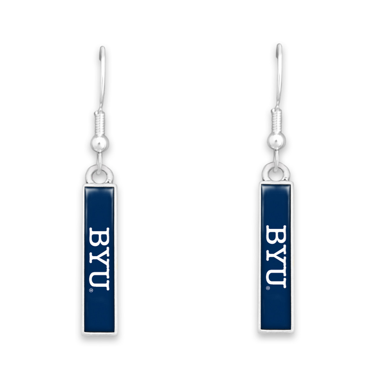 BYU Cougars Earrings- Nameplate