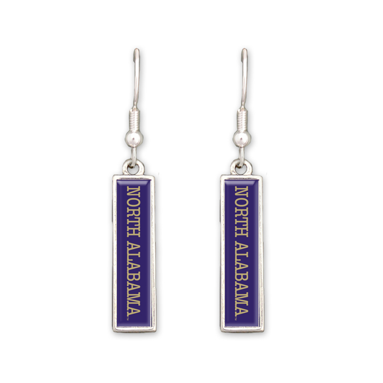 North Alabama Lions Earrings- Nameplate