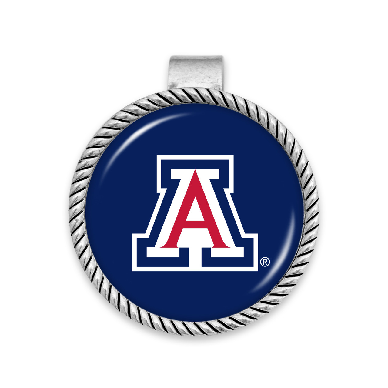 Arizona Wildcats Visor Clip- Primary Logo