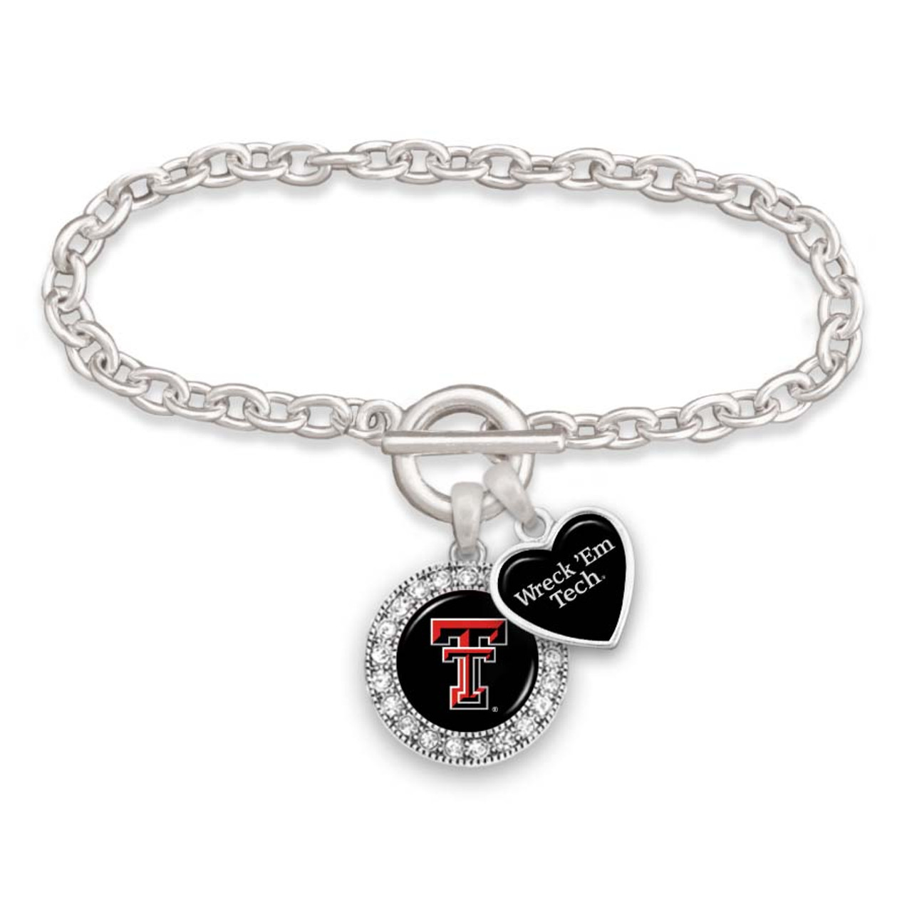 Texas Tech Raiders Bracelet- Spirit Slogan
