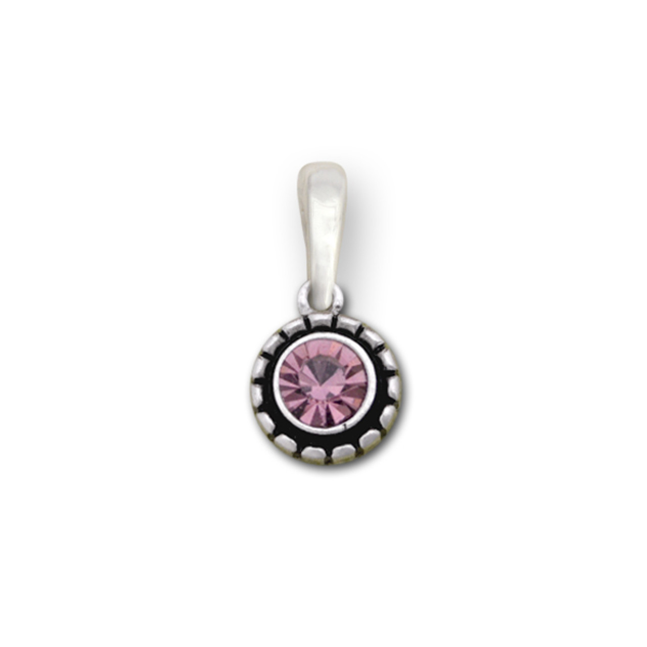 Charming Choices - Small Crystal - Lt. Amethyst (June)