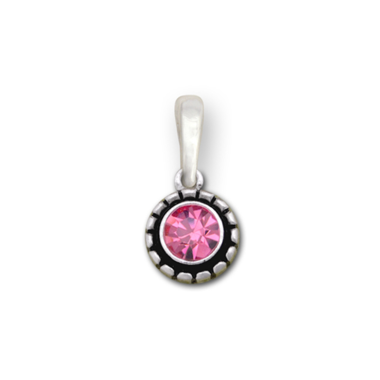 Charming Choices - Small Crystal - Rose (October)