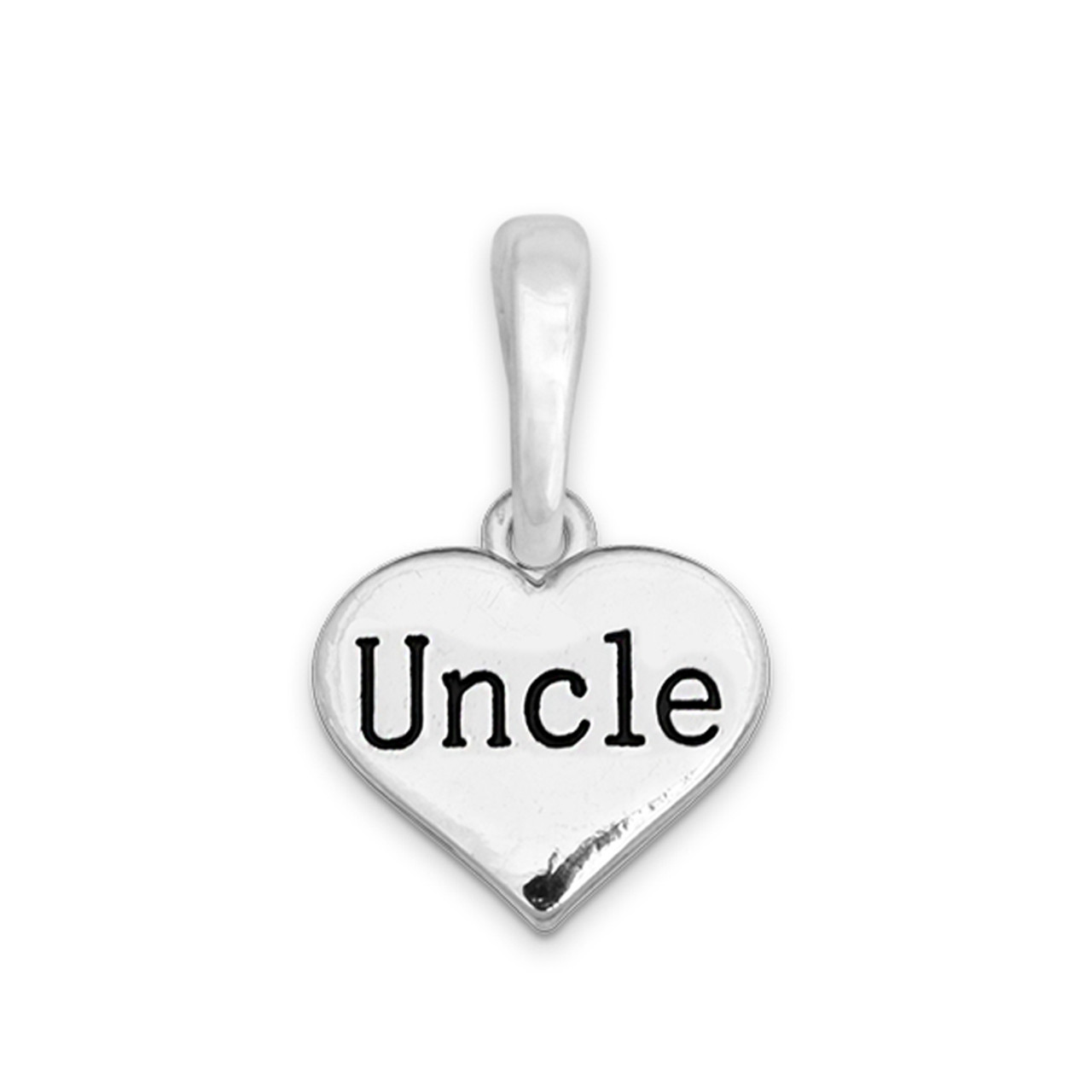 Charming Choices- Charm- Heart / Uncle