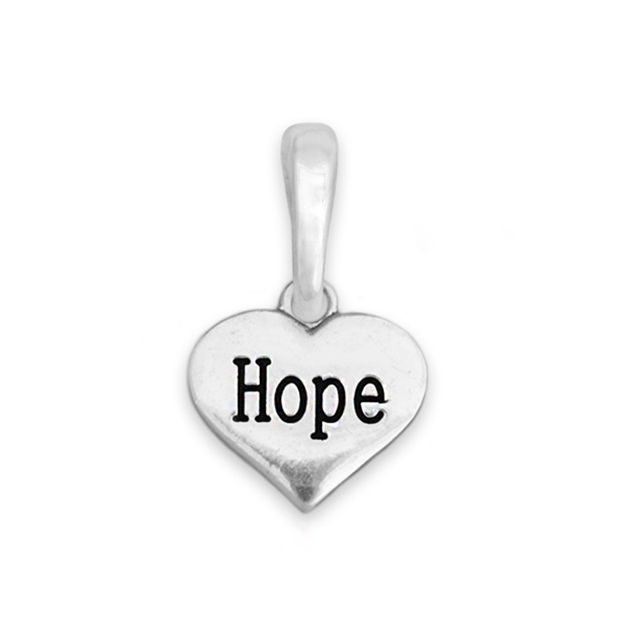 Charming Choices Charm- Heart / Hope