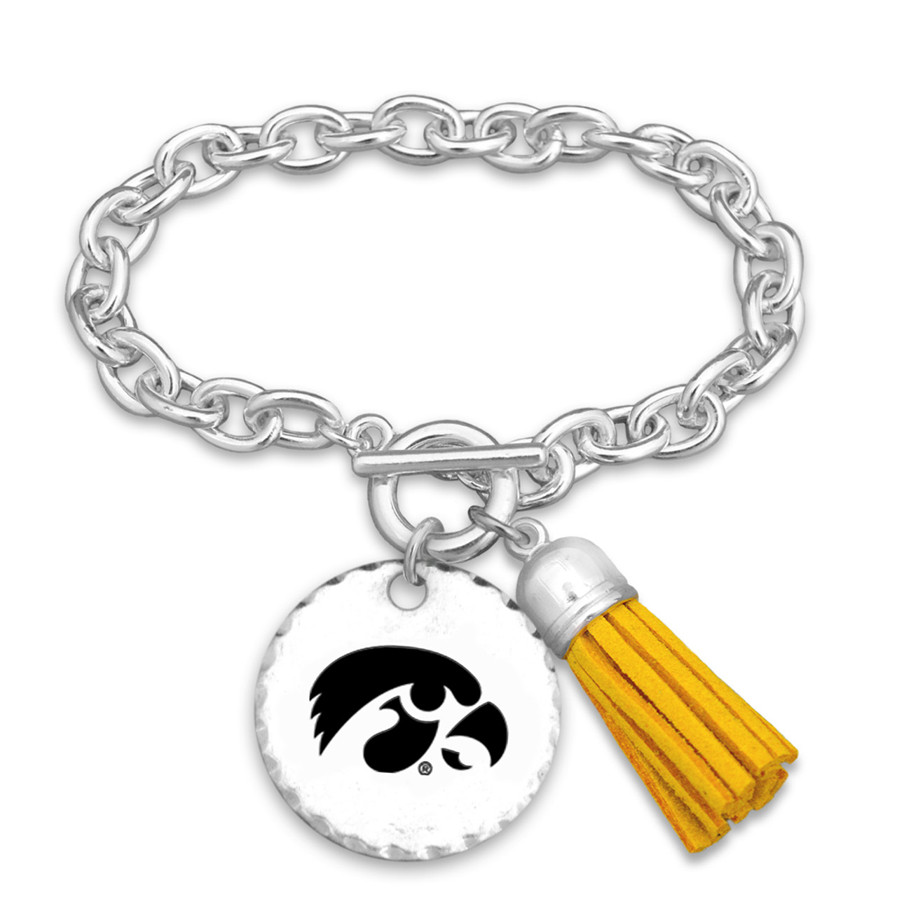 Iowa Hawkeyes Bracelet- Fringe Benefits