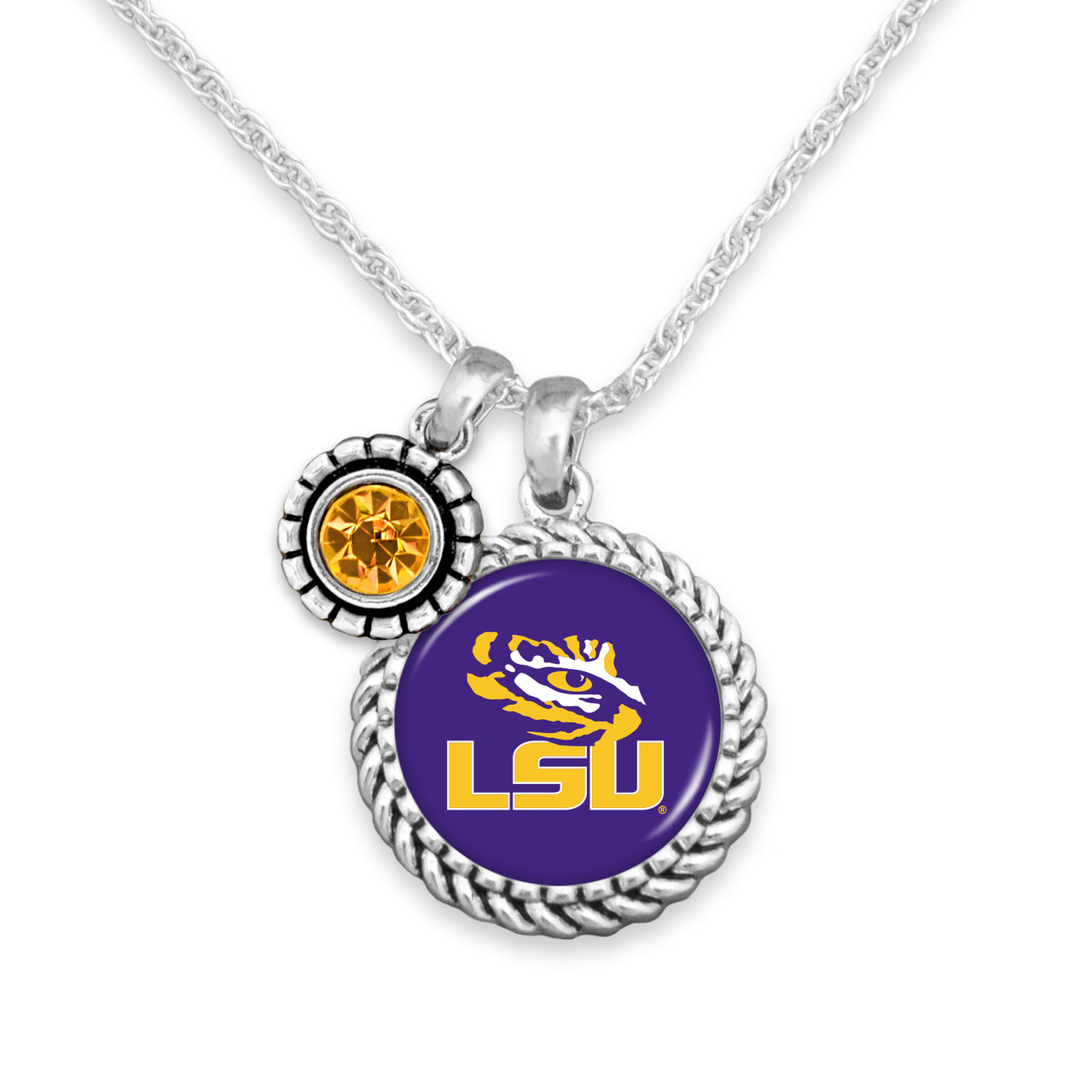 LSU Tigers Necklace- Olivia