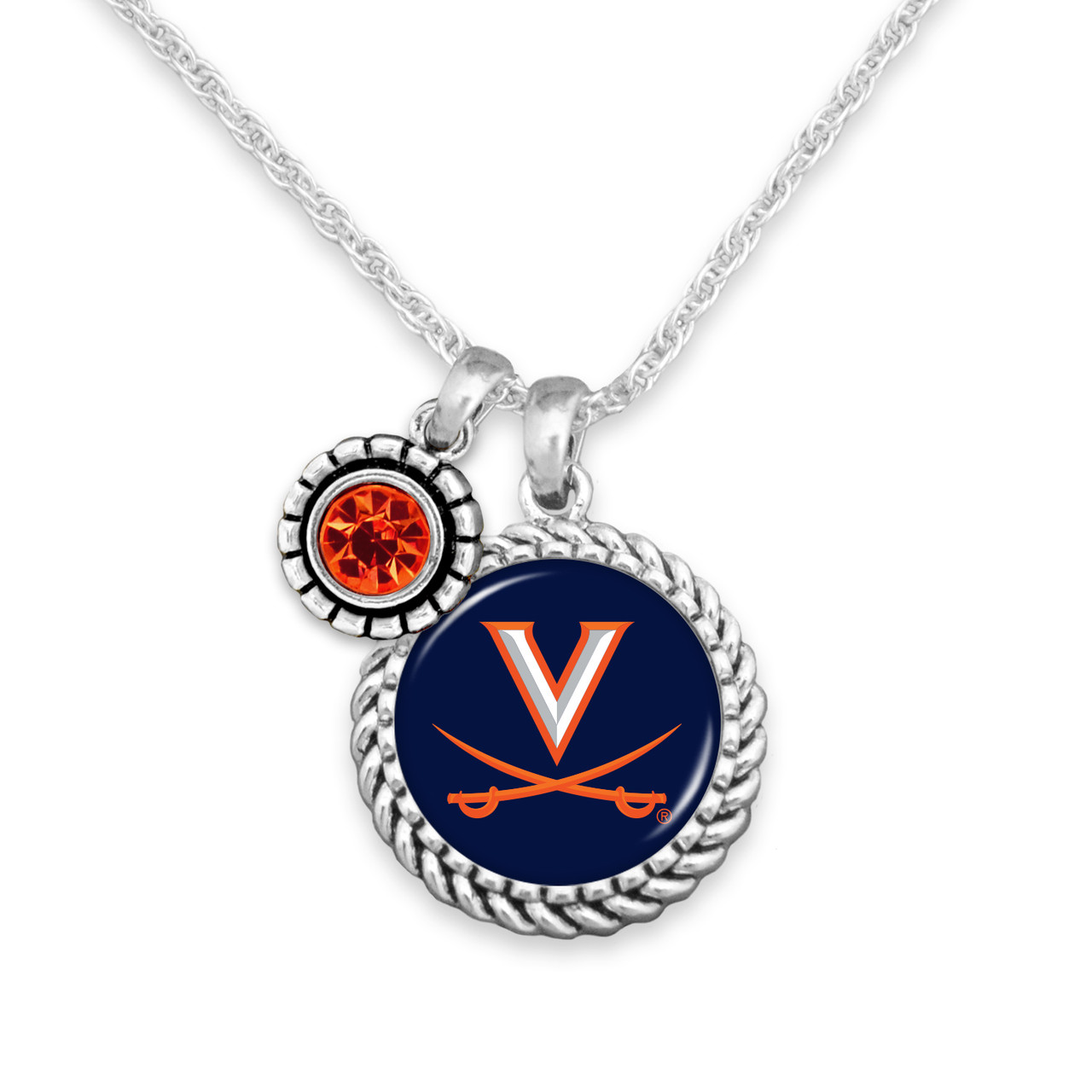 Virginia Cavaliers Necklace- Olivia