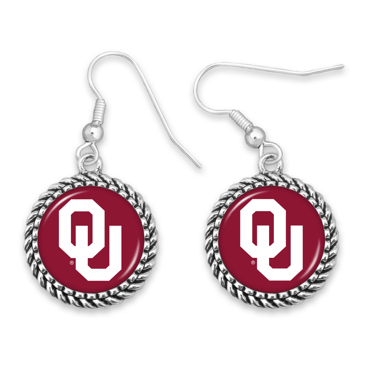 Oklahoma Sooners Earrings- Olivia