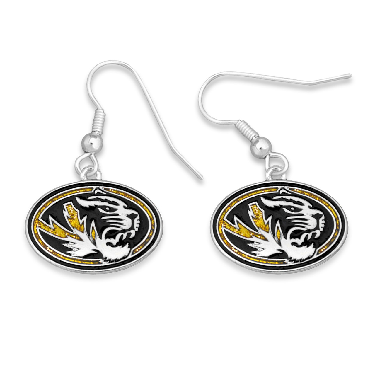 Missouri Tigers Earrings- Game Day Glitter