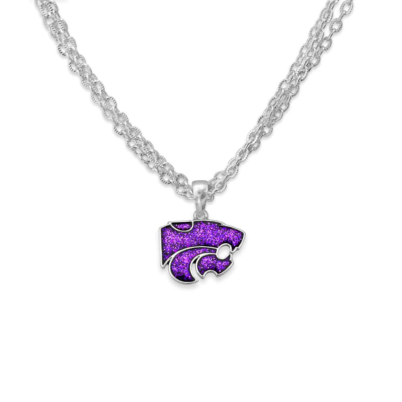 Kansas State Wildcats Necklace- Game Day Glitter