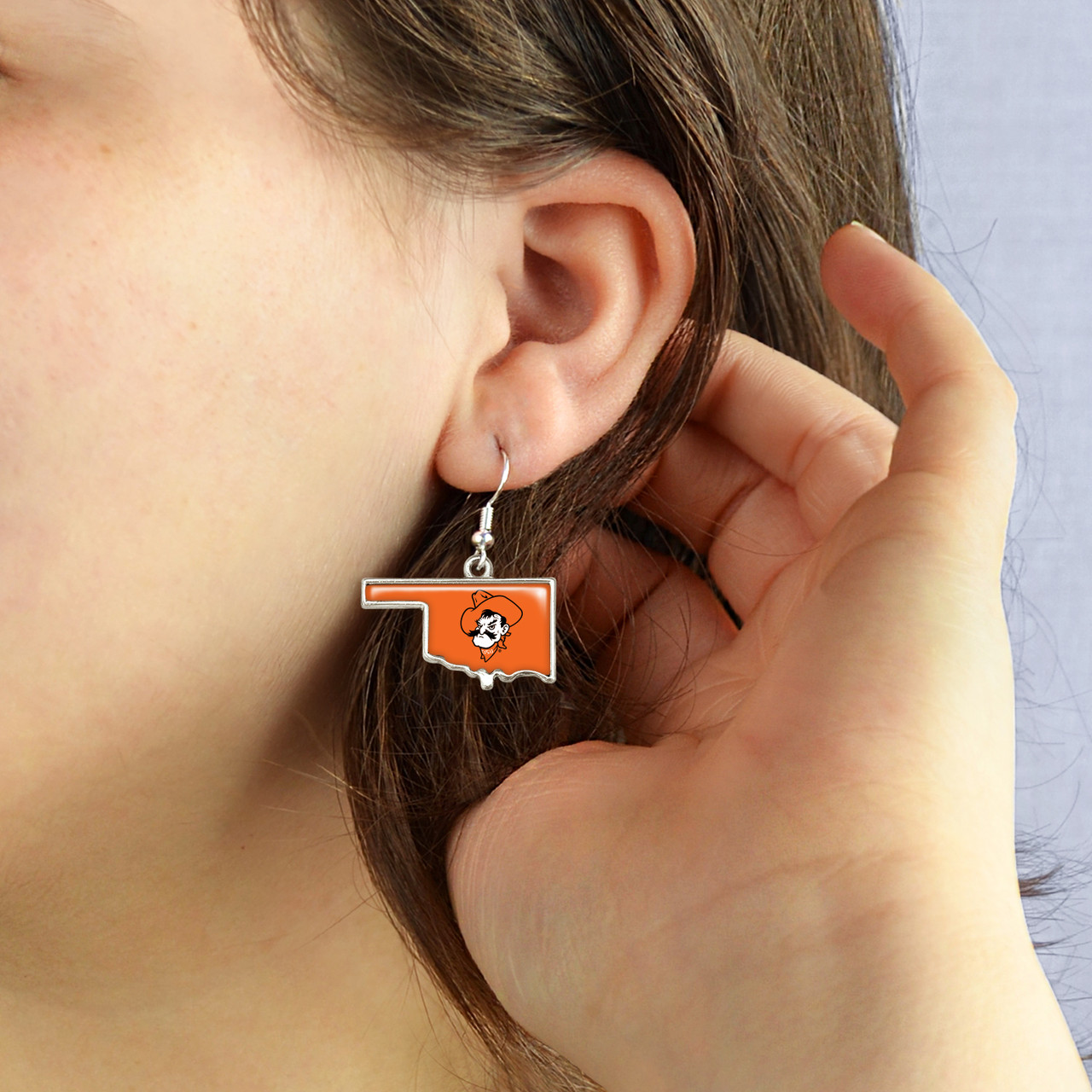 Oklahoma State Cowboys Earrings- State of Mine