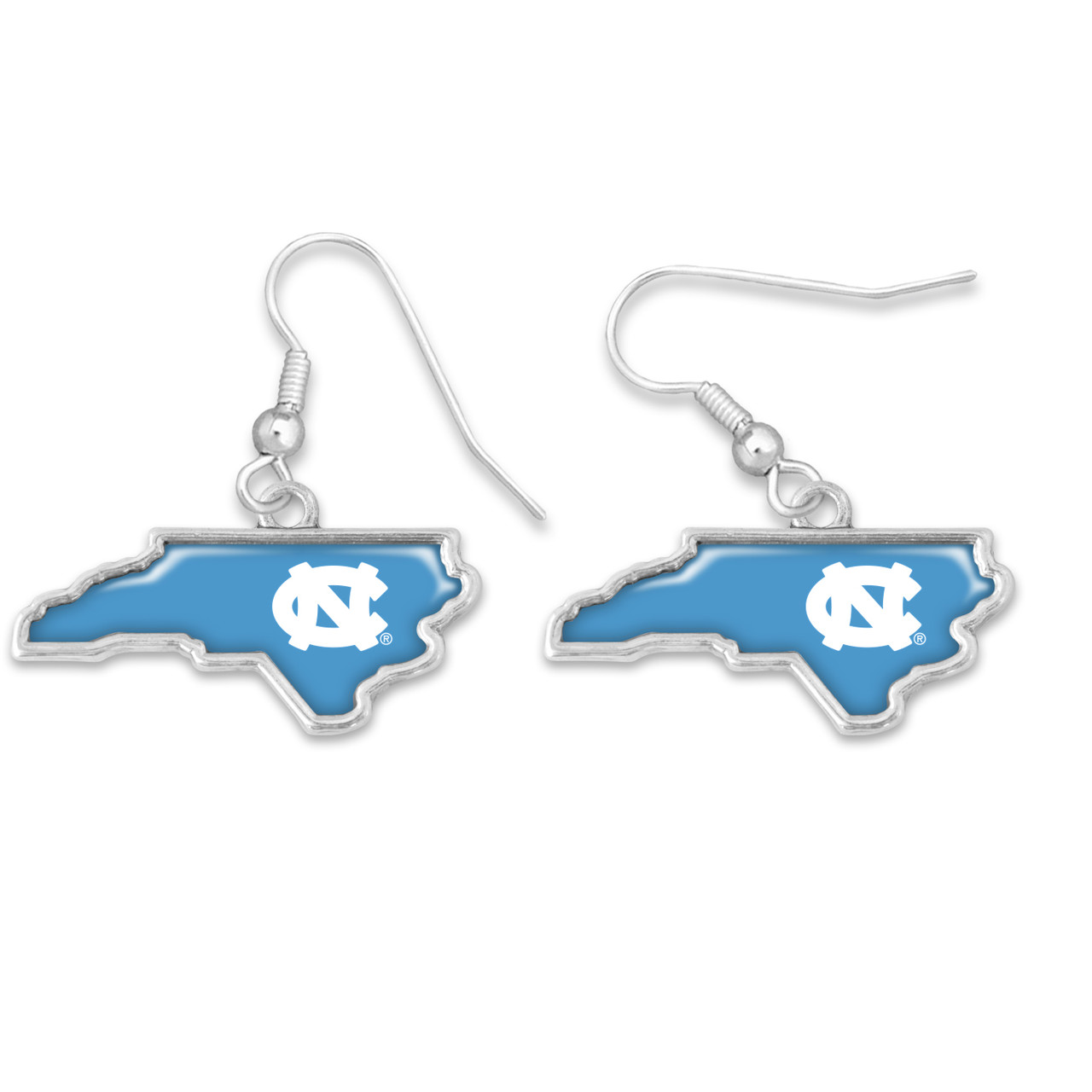 North Carolina Tar Heels Earrings- State of Mine