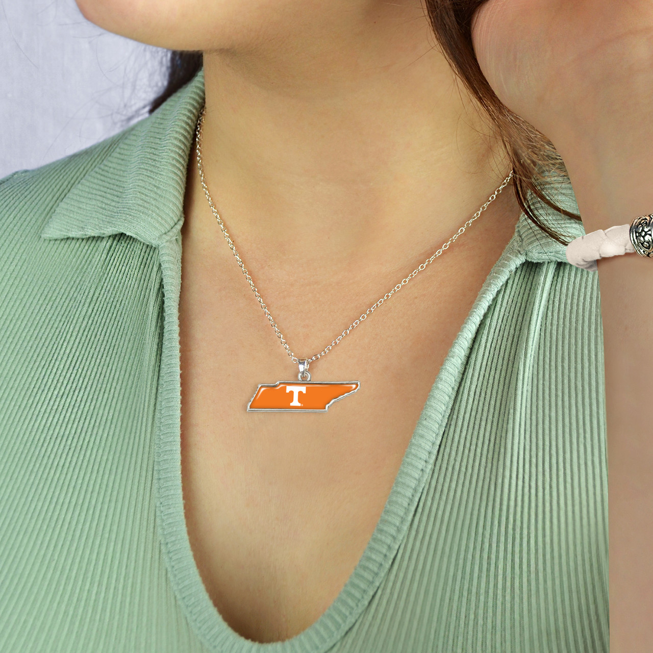 Tennessee Volunteers Necklace- State of Mine