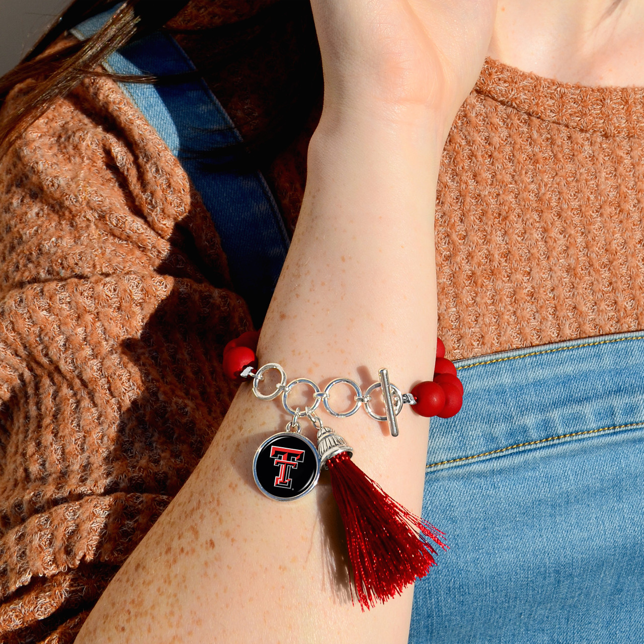 Texas Tech Raiders Bracelet- No Strings Attached