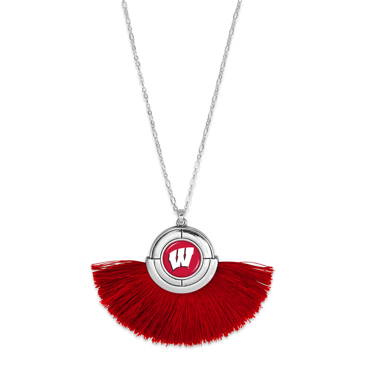 Wisconsin Badgers Necklace- No Strings Attached