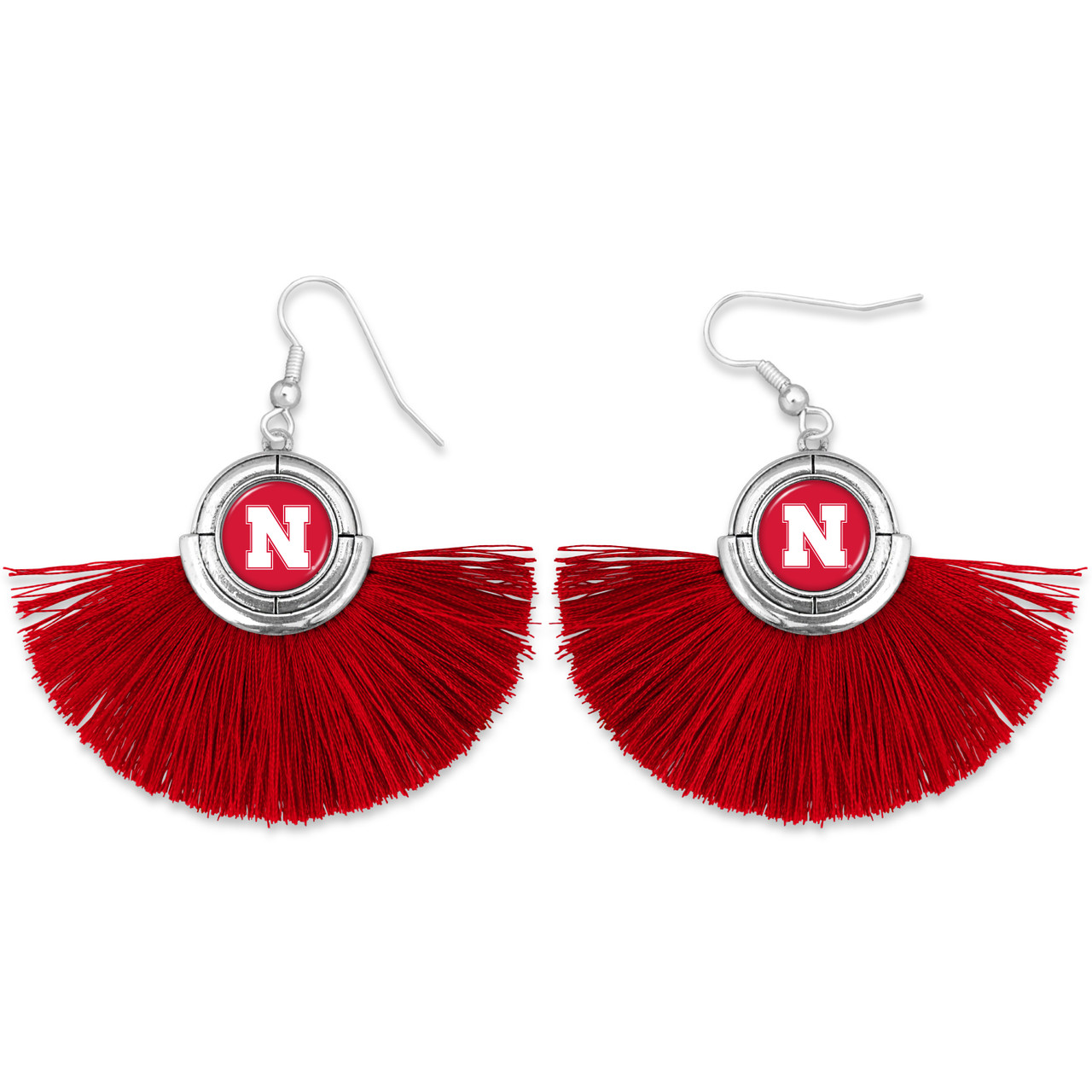 Nebraska Cornhuskers Earrings- No Strings Attached