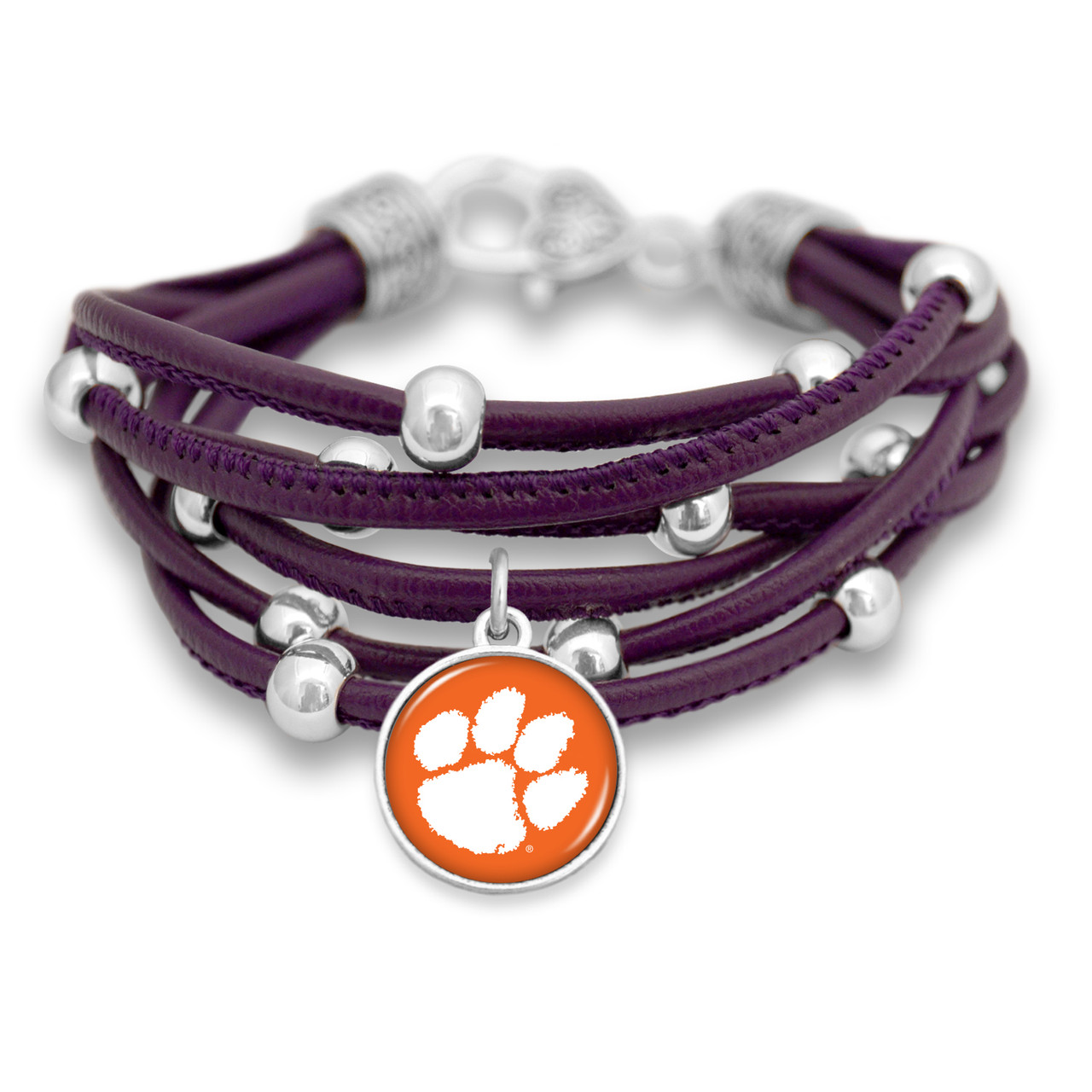 Clemson Tigers Bracelet- Lindy