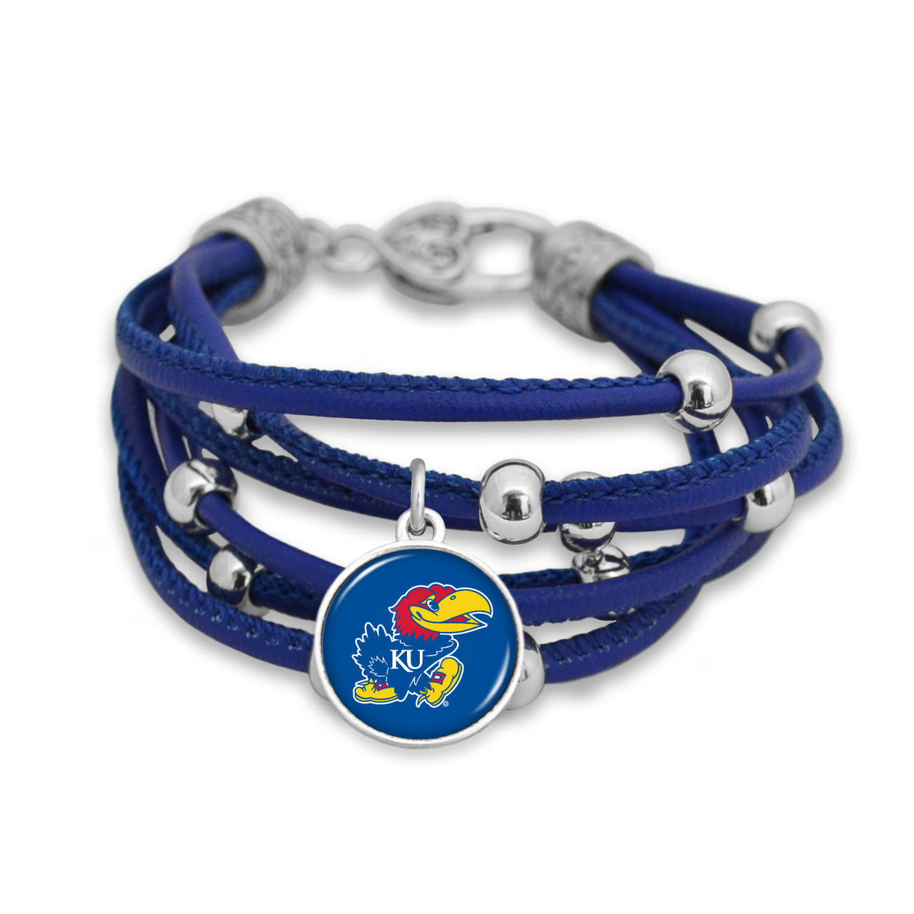 Kansas Jayhawks Bracelet- Lindy