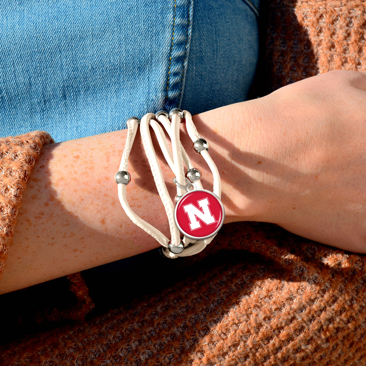 Nebraska Cornhuskers Bracelet- Lindy