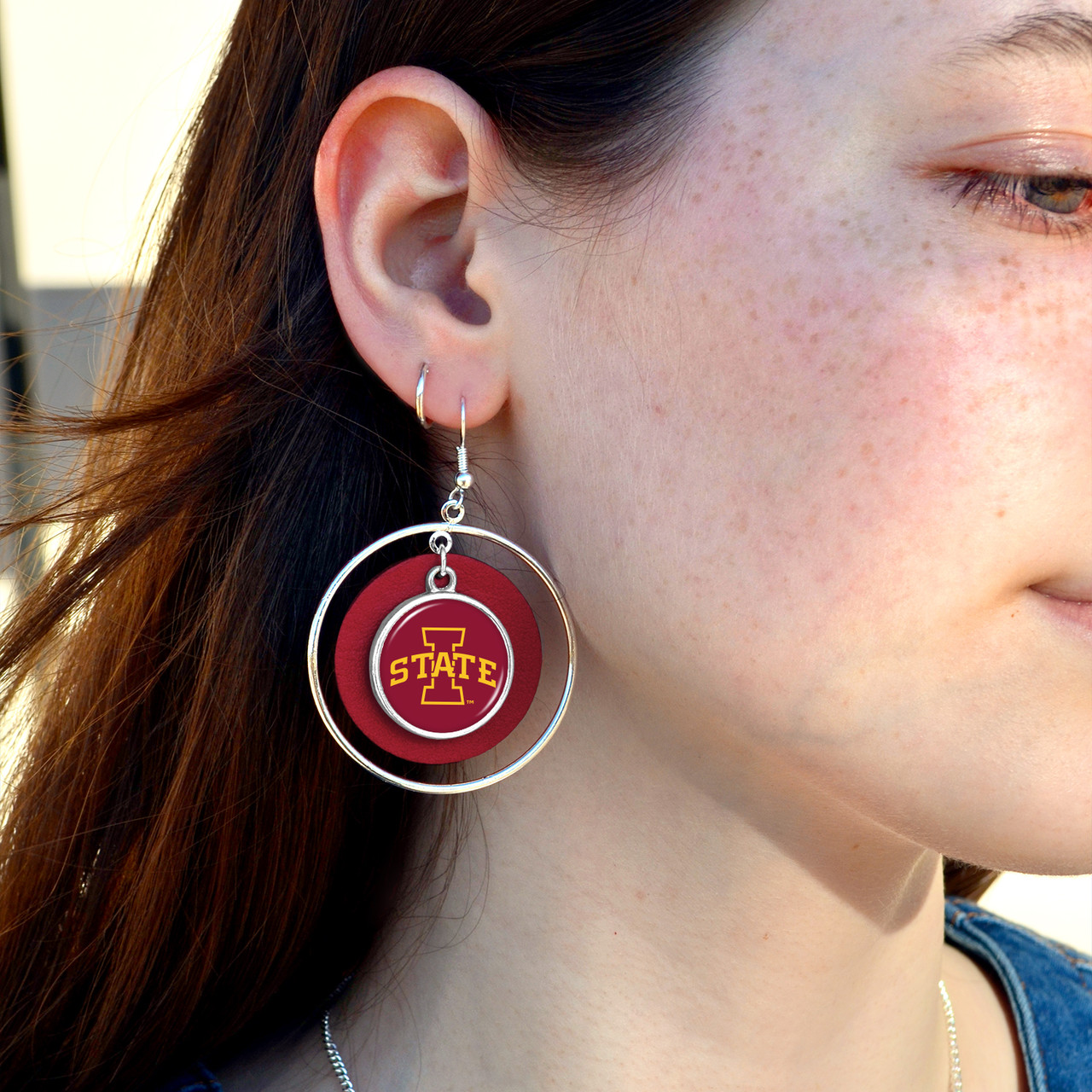 Iowa State Cyclones Earrings- Lindy