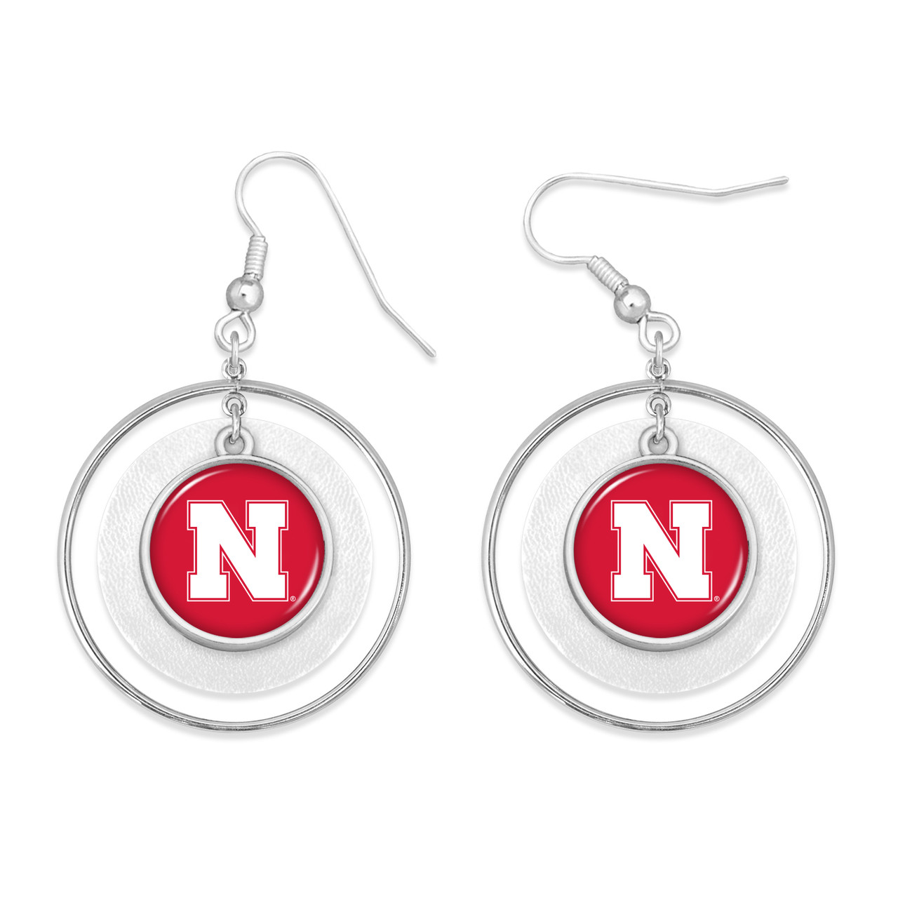 Nebraska Cornhuskers Earrings- Lindy