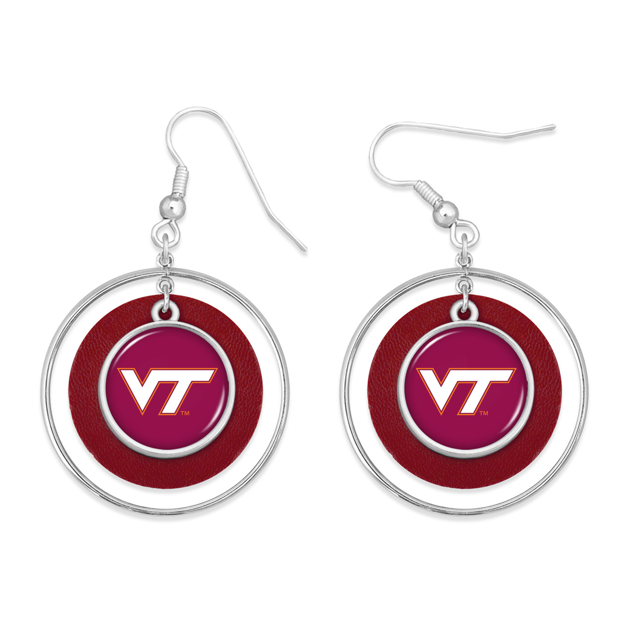 Virginia Tech Hokies Earrings- Lindy