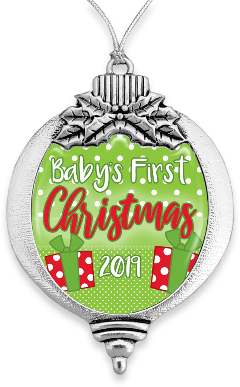 Ornaments - Bulb- Baby's First Christmas