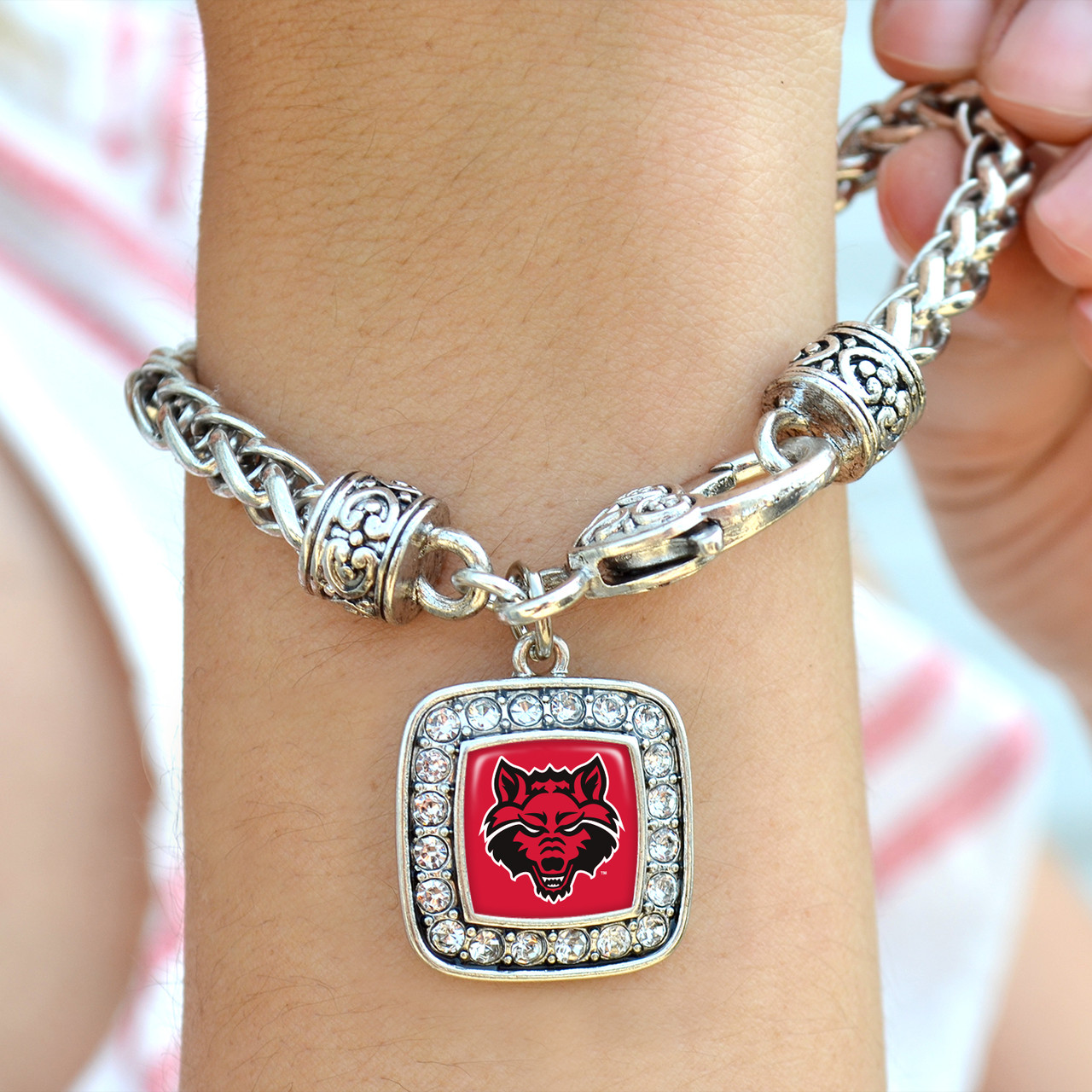 Arkansas State Red Wolves Bracelet- Kassi