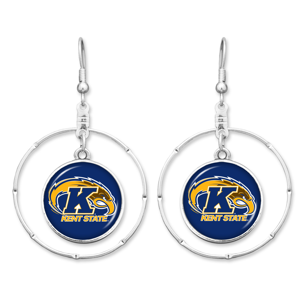 Kent State Golden Flashes Earrings-  Campus Chic