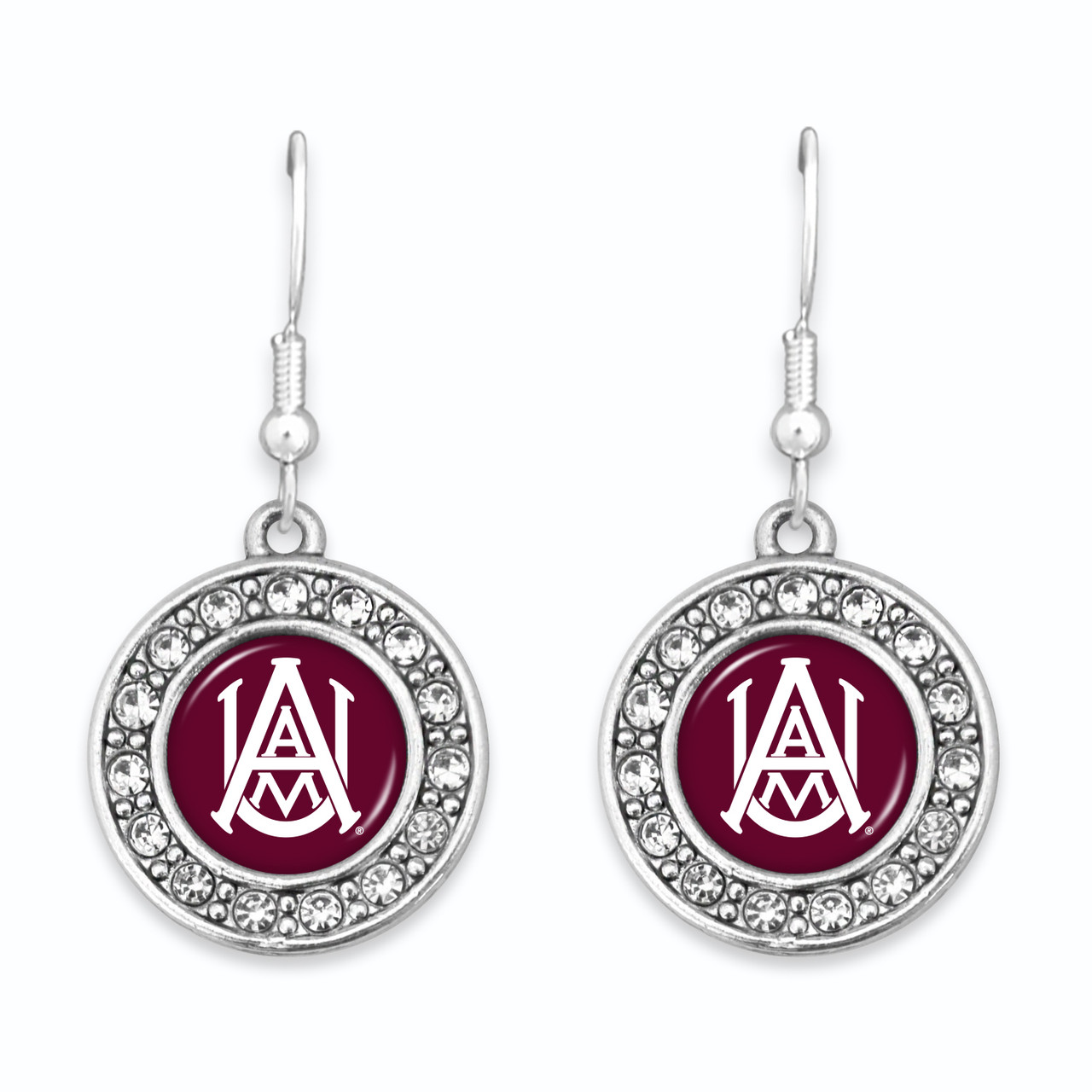 Alabama A&M Bulldogs Earrings- Abby Girl