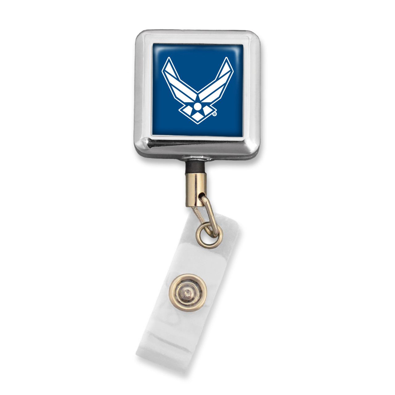 Military Badge Holder - Square - Belt Clip / U.S. Air Force