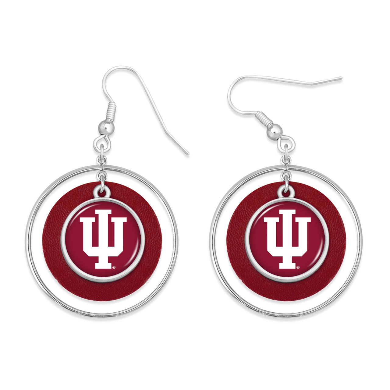 Indiana Hoosiers Earrings- Lindy