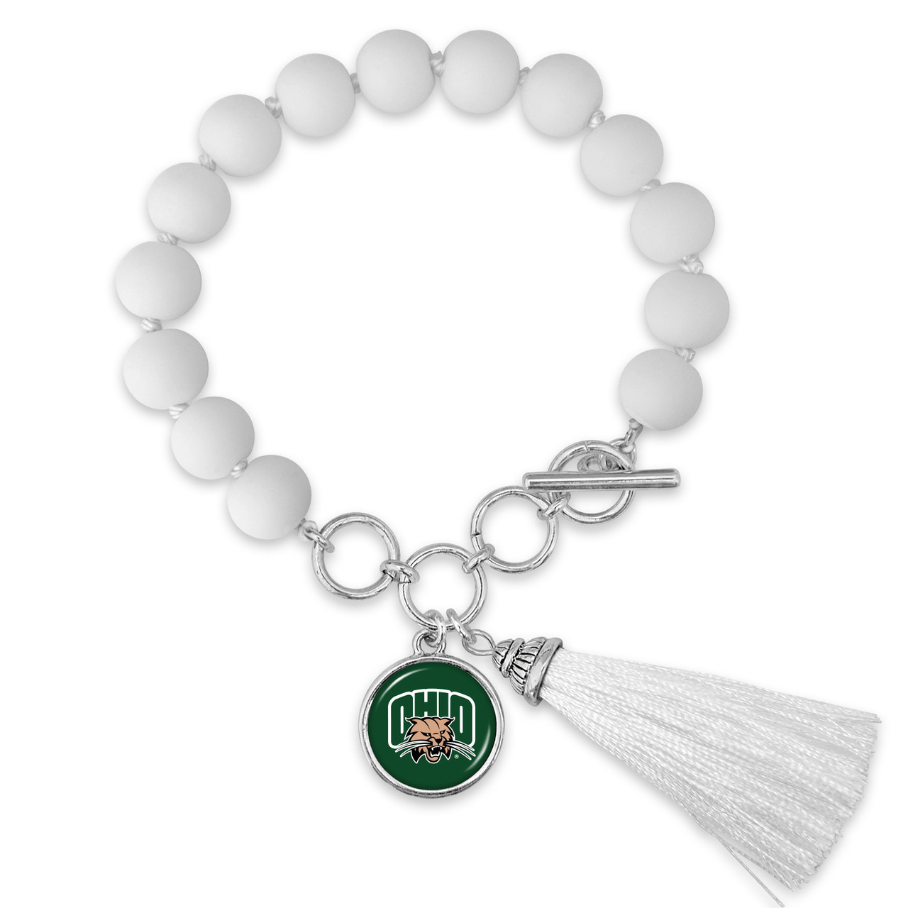 Ohio Bobcats Bracelet- No Strings Attached