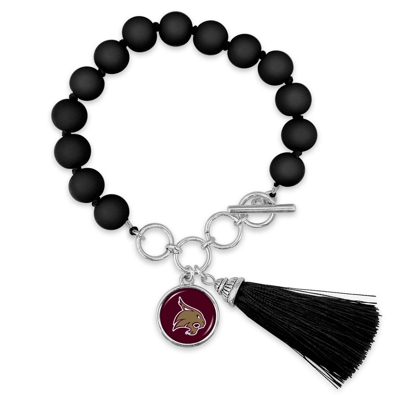 Texas State Bobcats Bracelet- No Strings Attached