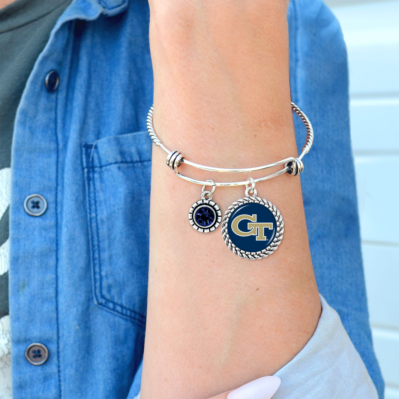 Georgia Tech Yellow Jackets Bracelet- Olivia