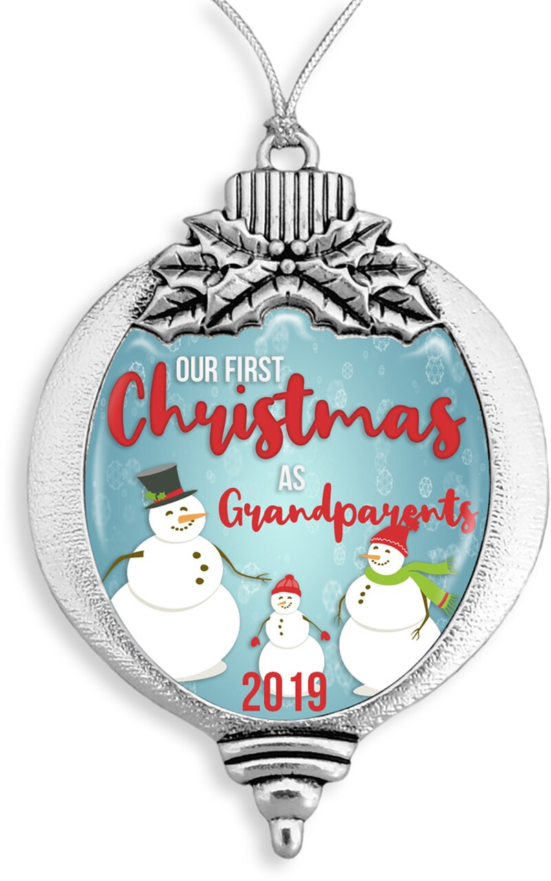 Family Ornaments / Our First Christmas as Grandparents 2019- SKU 61332