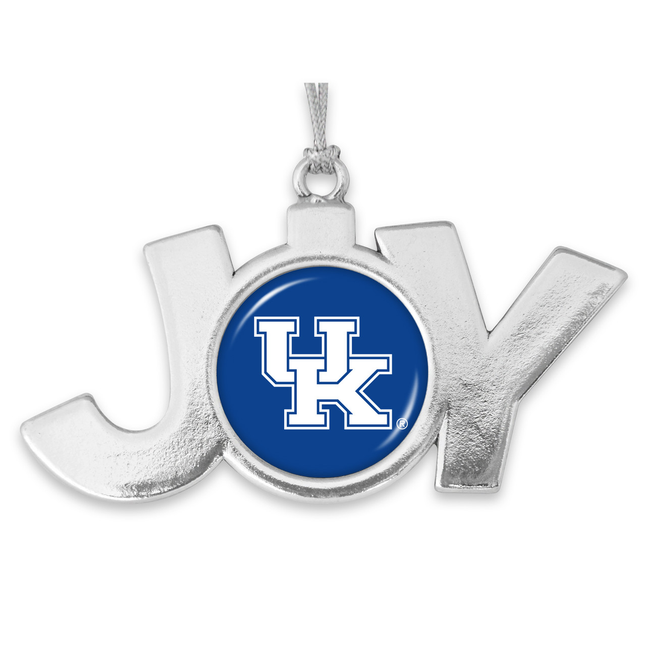 Kentucky Wildcats Christmas Ornament- Joy with Team Logo