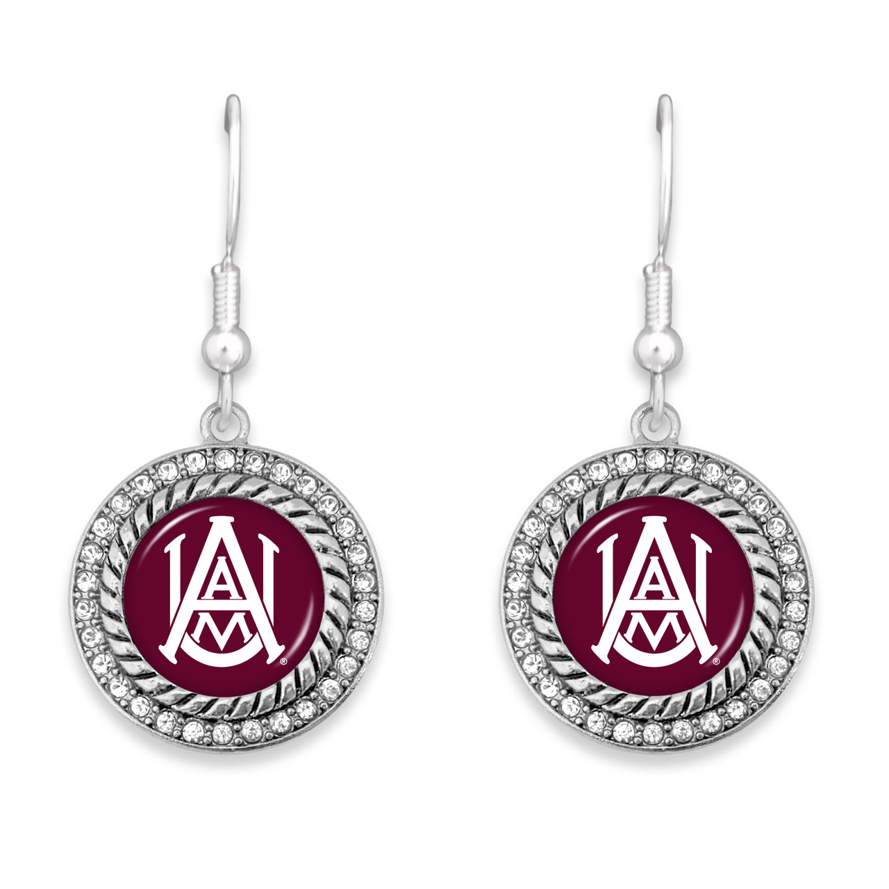 Alabama A&M Bulldogs Earrings- Allie