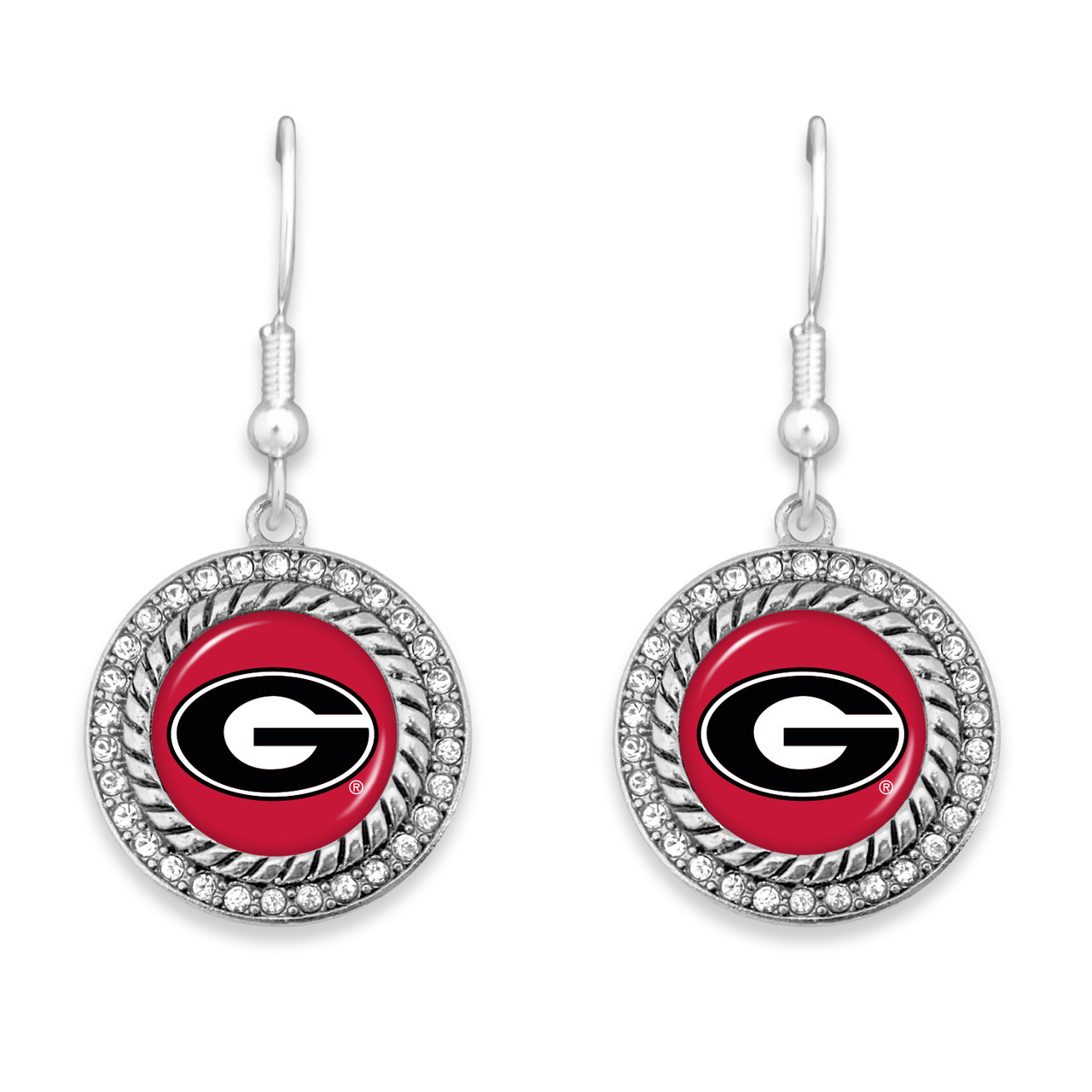 Georgia Bulldogs Earrings- Allie