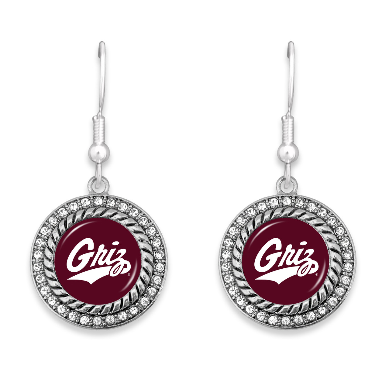 Montana Grizzlies Earrings- Allie