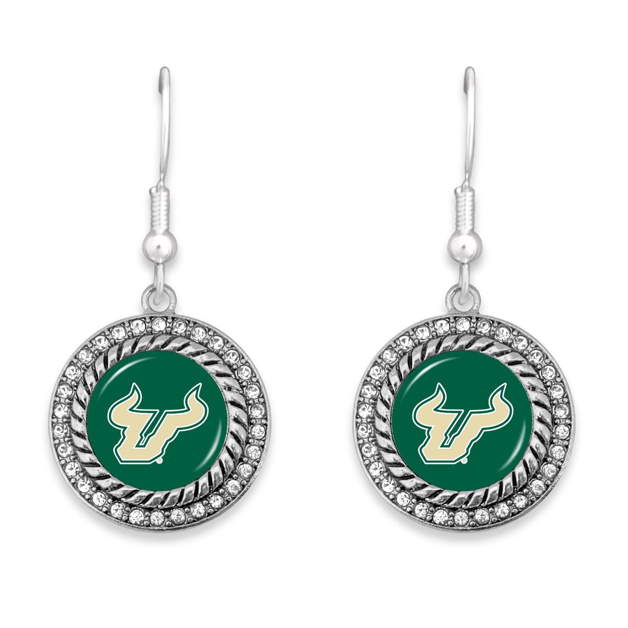 South Florida Bulls Earrings- Allie