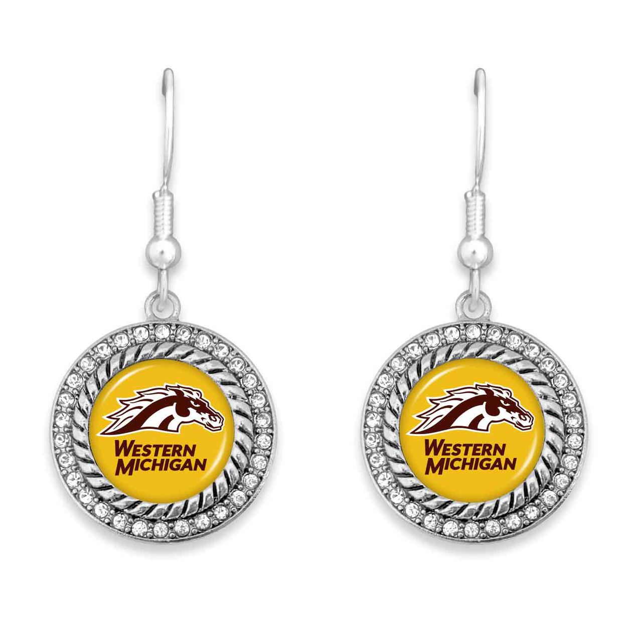 Western Michigan Broncos Earrings- Allie