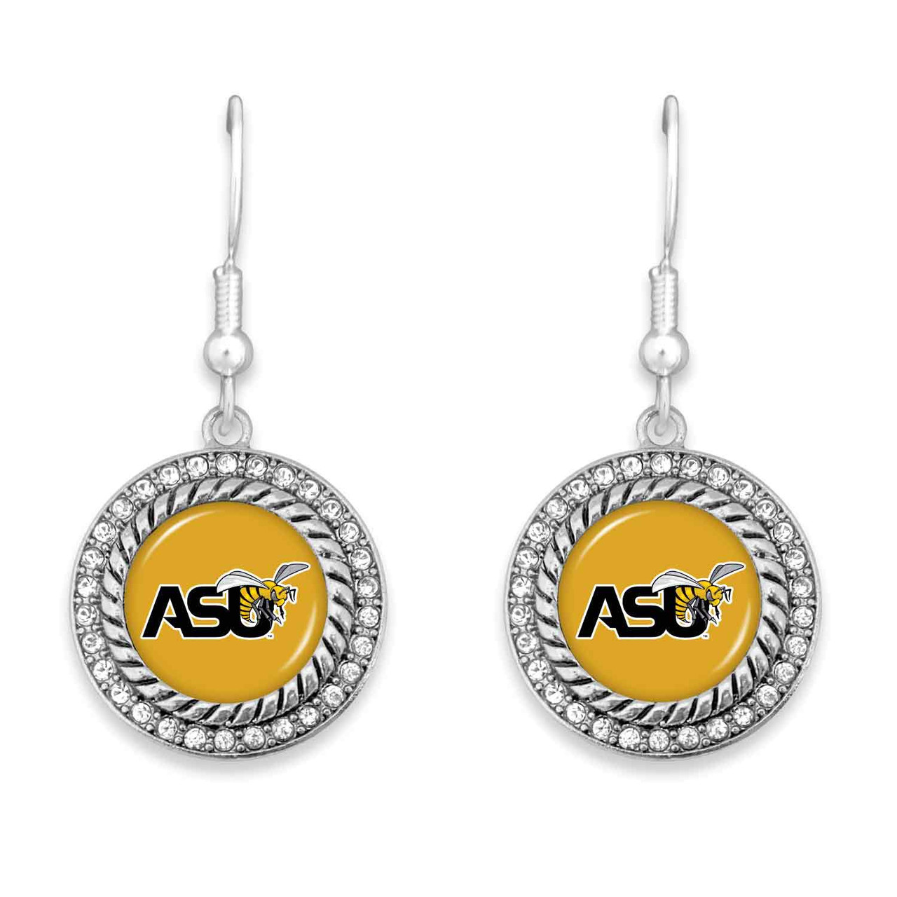 Alabama State Hornets Earrings- Allie