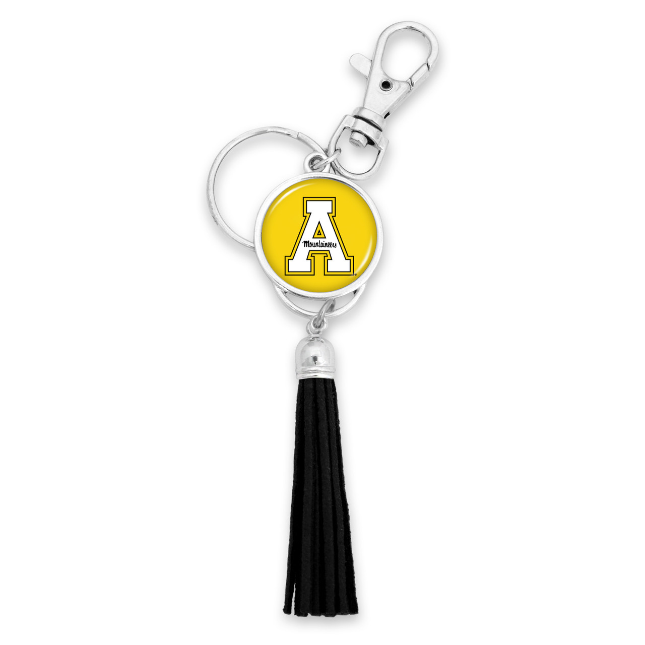 Appalachian State Mountaineers Key Chain- Tassel Appalachian State Mountaineers Key Chain- Tassel