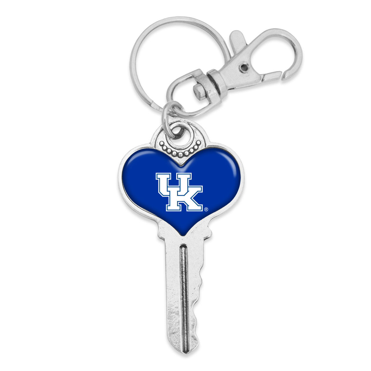 Kentucky Wildcats Key Chain- Heart