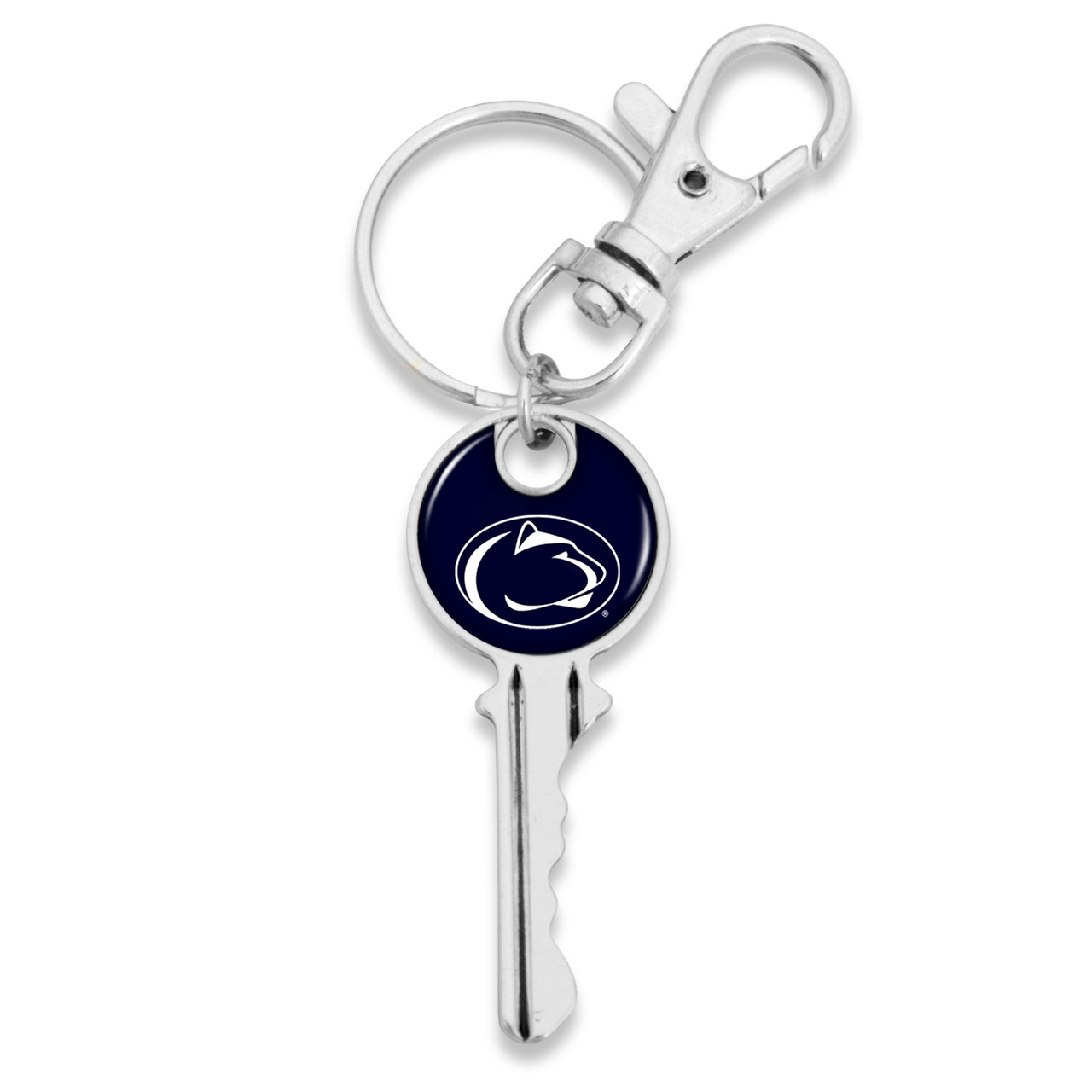 Penn State Nittany Lions Key Chain- Round