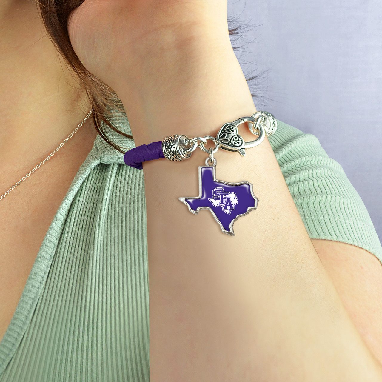 Stephen F. Austin State Lumberjacks Bracelet- State of Mine